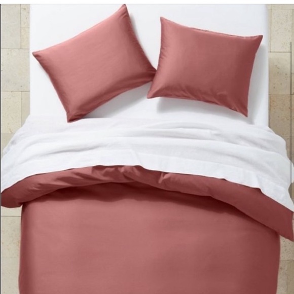 Casaluna Bedding Casaluna Duvet Fullqueen Cover And 2 Shams Rose